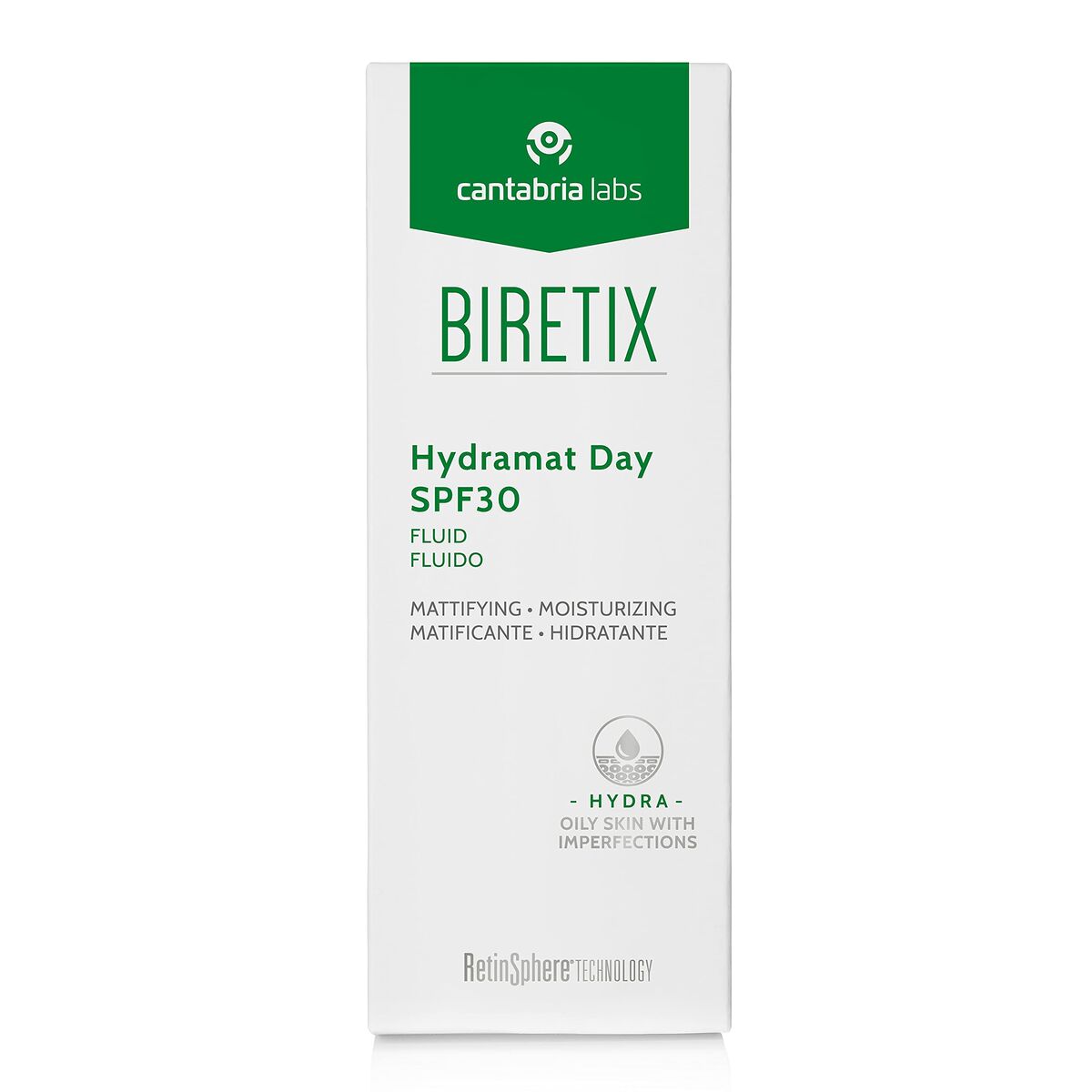Mitrinošs Sejas Krēms BIRETIX Hydramta Day Spf 30 Spf 30+ 50 ml